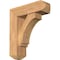 Ekena Millwork Imperial Craftsman Smooth Bracket w/ Offset Brace, Western Red Cedar, 7 1/2"W x 24"D x 28"H BKT0806X24X28IMP04SWR - alternate 1